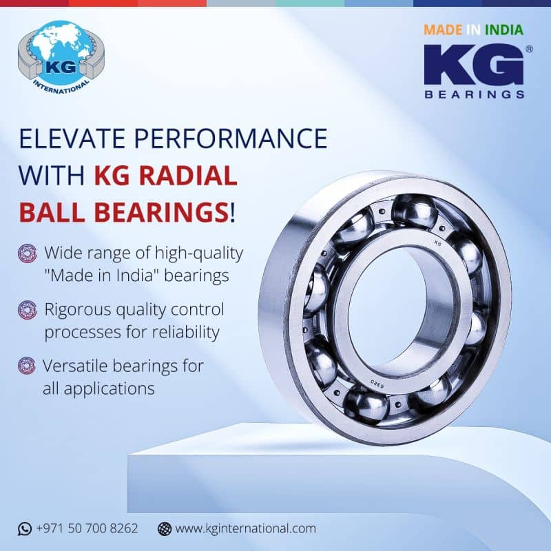 Elevate Performance With Radial Ball Bearings