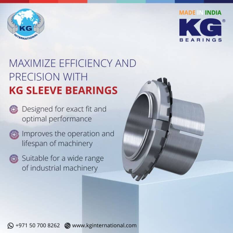 Maximize Efficiency And Precision With KG Sleeve Bearings