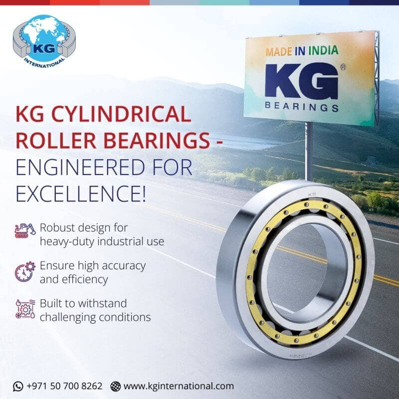 KG Cylindrical Roller Bearings - Engineered For Excellence