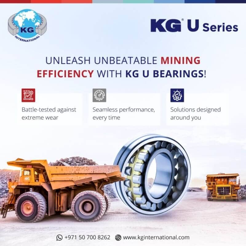 Unleash Unbeatable Mining Efficiency With KG U bearings