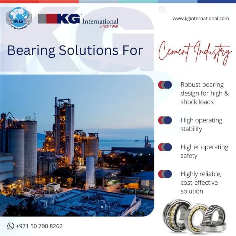 Bearing Solutions For Cement Industry - Social Media