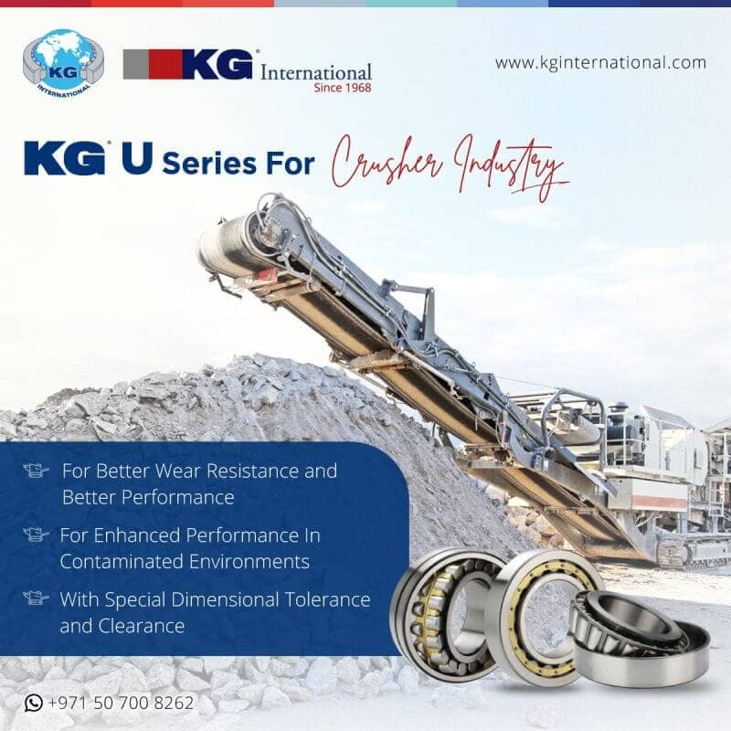 KG U Series For Crusher Industry - Social Media
