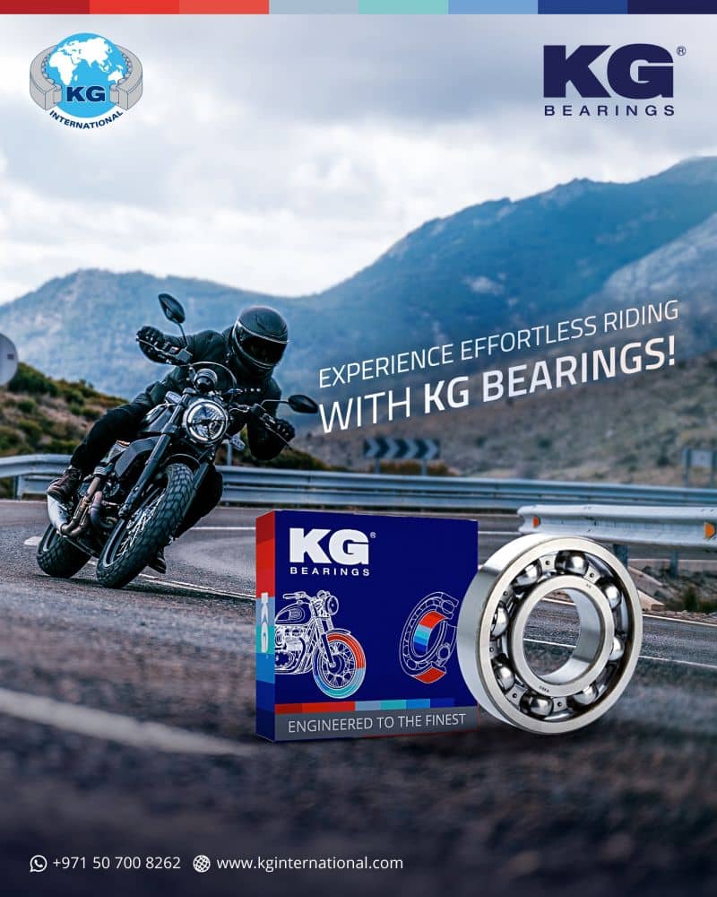 Experience Unmatched Riding With KG Bearings - Social Media