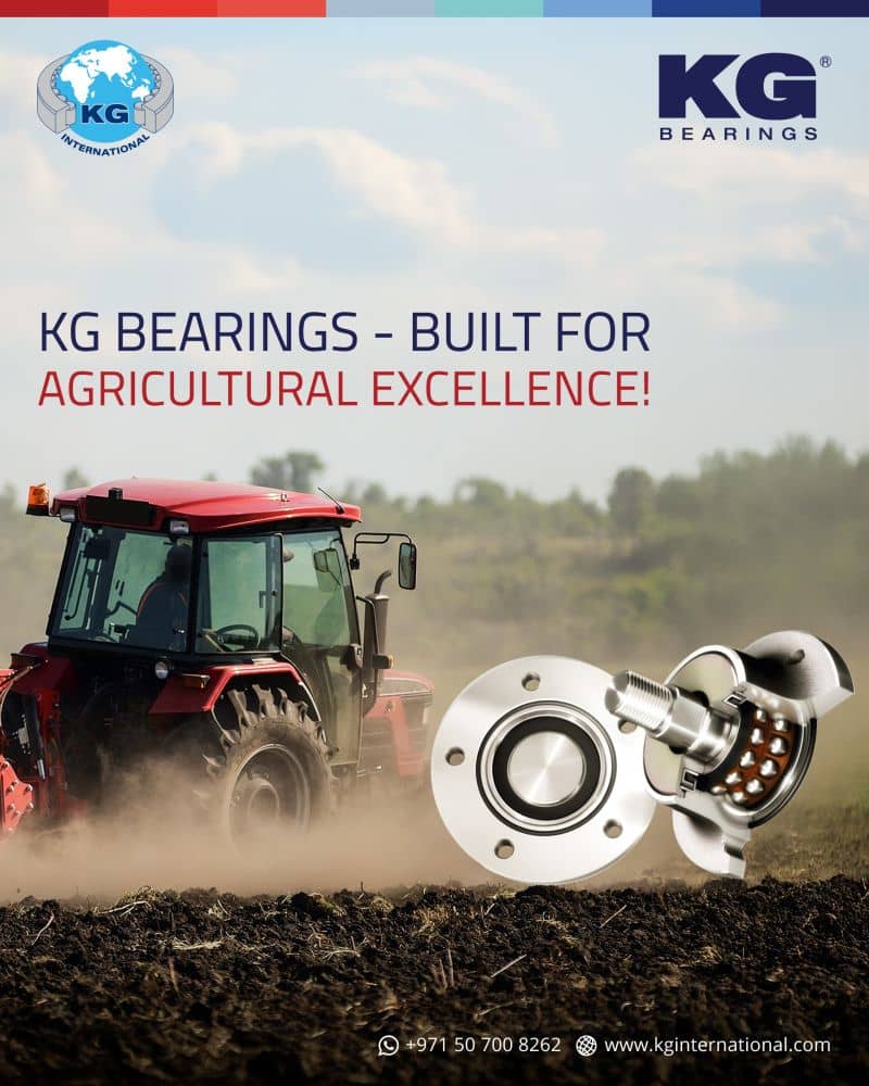 KG Bearings - Built for Agricultural Excellence!- Social Media