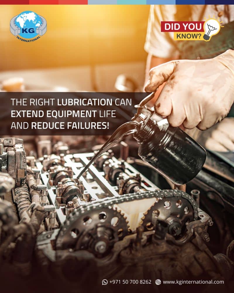 The Right Lubricant can Extend Equipment Life and Reduce Failures!- Social Media