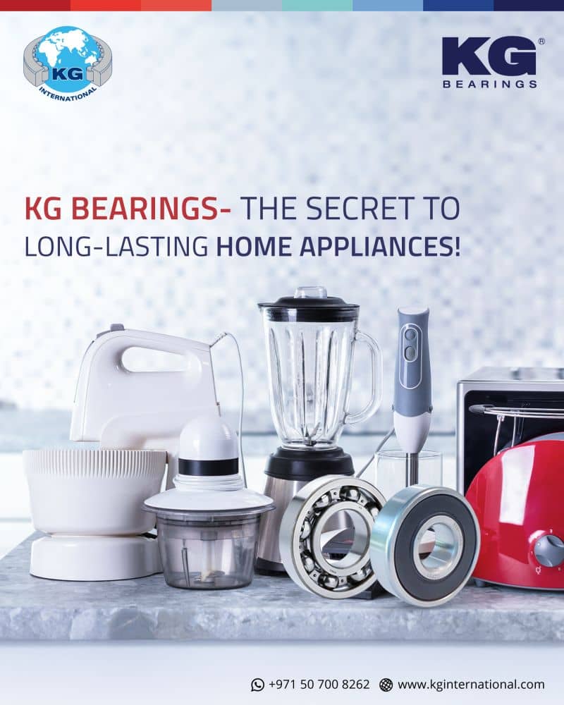 KG Bearing- The Secret To Long-Lasting Home Appliance!- Social Media