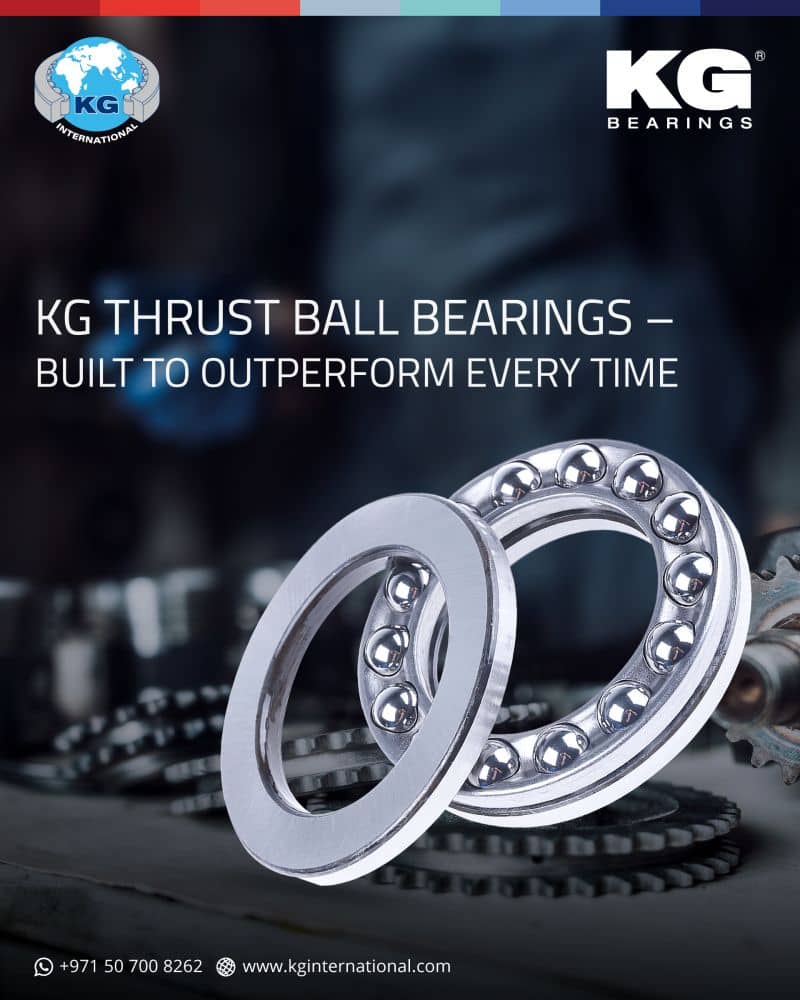 KG Thrust Ball Bearing - Built to Outperform Every Time - Social Media