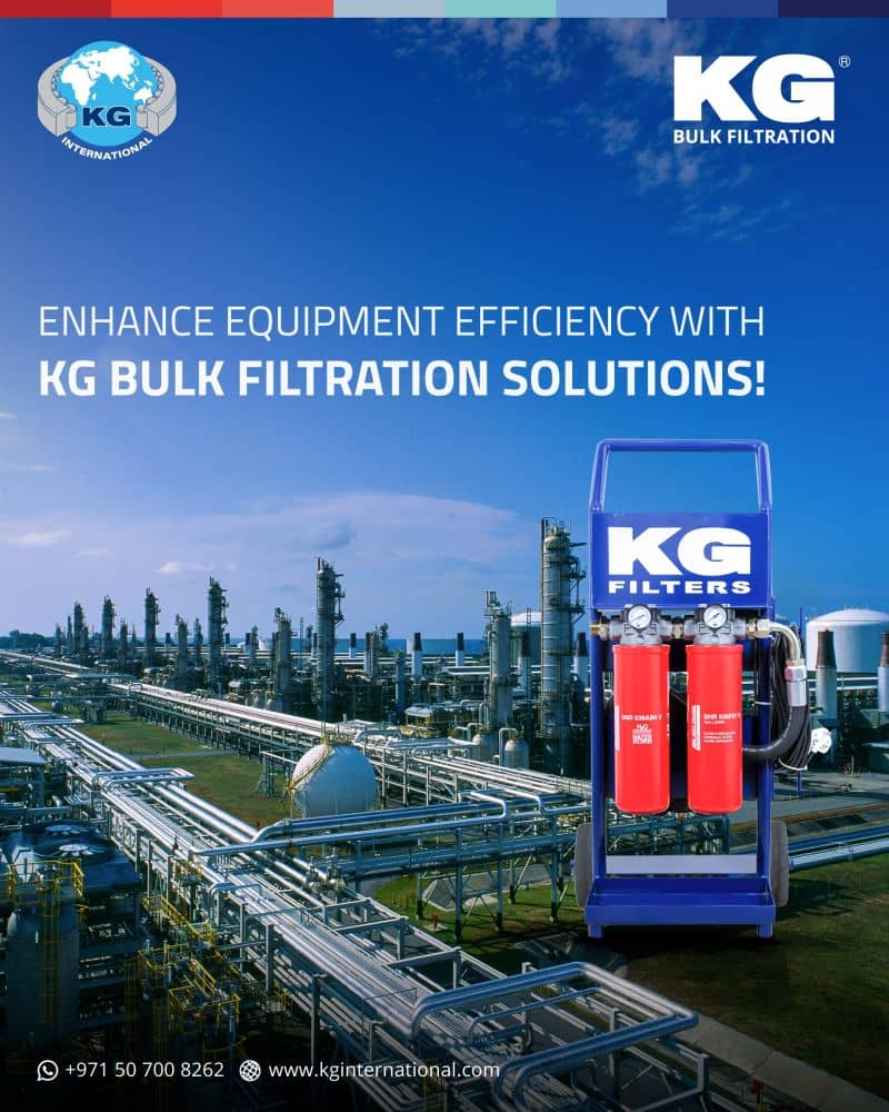 Enhance Equipment Efficiency with KG Bulk Filtration Solutions! - Social Media